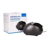 Jade Master gri ayağı saran ısıtmalı ayak masaj aleti ve kutusu, ürün fotoğrafı