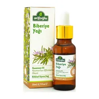 Arifoğlu biberiye yağı 20 ml damlalıklı amber şişe ve kutusu