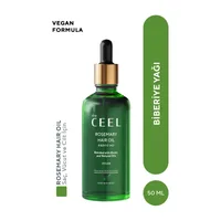 The Ceel biberiye saç yağı kompleksi 50 ml damlalıklı şişe