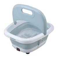 Kumtel HFS-02 beyaz açık mavi katlanabilir ayak spa ve masaj aleti, ürün fotoğrafı