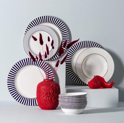 Jumbo Royal Blue Colors Yemek Takımı - En Tarz Yemek Takımı