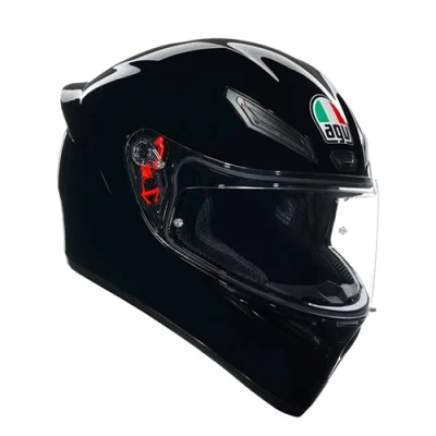 AGV K1 S Mono Black Motor Kaskı