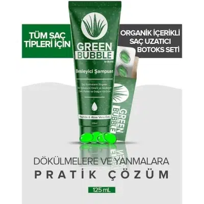 En İyi Saç Bakım Ürünleri » Bilgenin Tavsiyesi Green Bubble Kapsüllü Keratin Botoks Seti - En iyi saç bakım ürünleri
