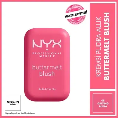 En İyi Allık » Bilgenin Tavsiyesi NYX Professional Makeup Buttermelt Blush Allık