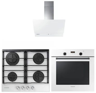 SAMSUNG Beyaz Ankastre Set